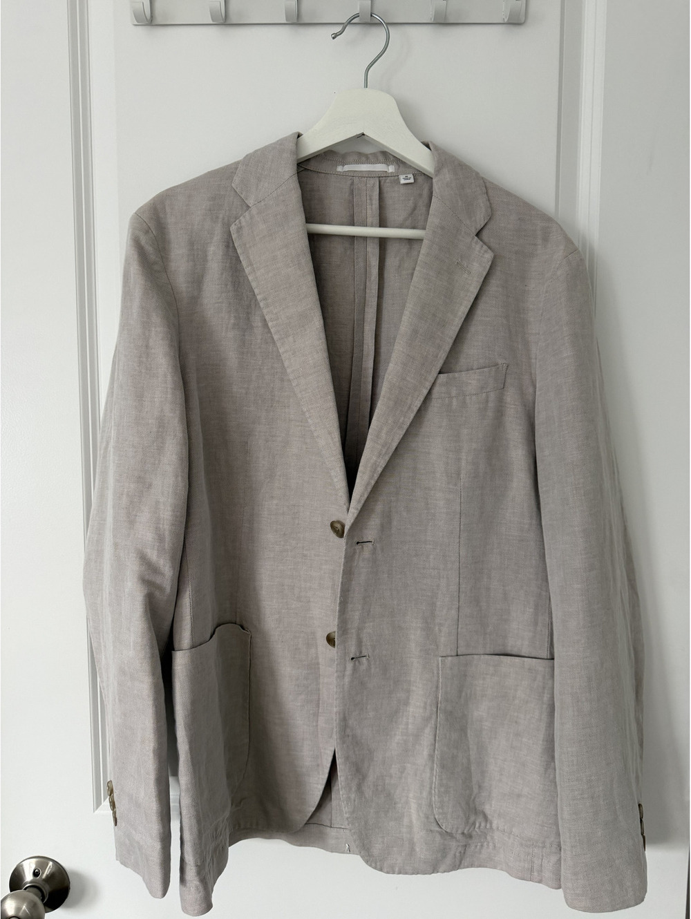 Uniqlo Linen Blazer Men Size M
